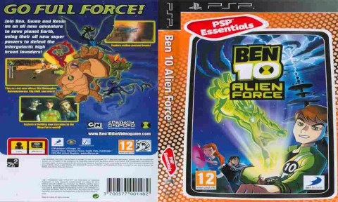 Игра BEN 10 Alien Force ESSENTIALS, Sony PSP, 178-48, Баград.рф